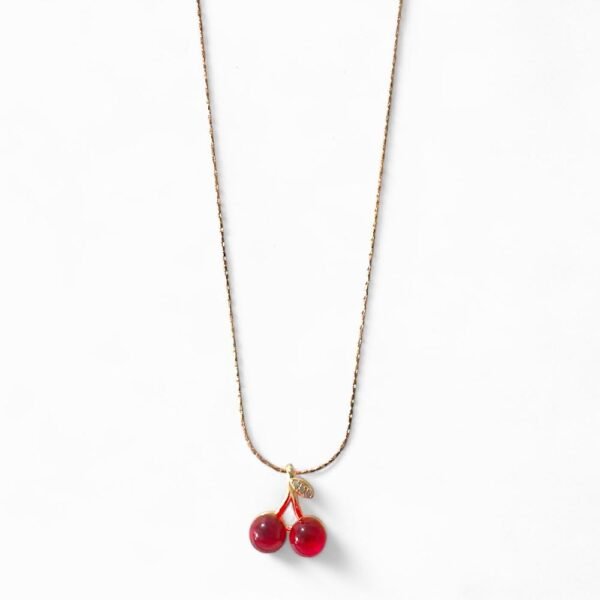 Collar Cereza Red