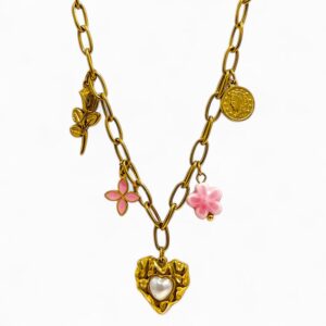 Collar Perla Pink
